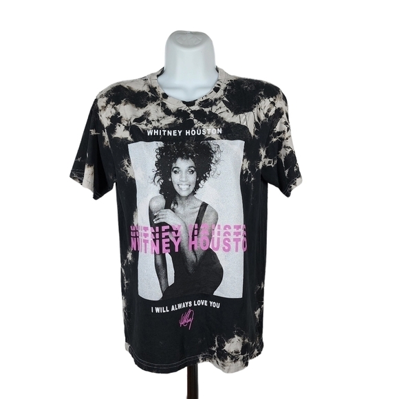WHITNEY HOUSTON "I WILL ALWAYS LOVE YOU" GRAPHIC TEE - Picture 1 of 7